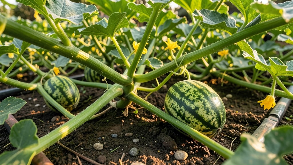 Two Main Vines per Plant for Balanced Yield