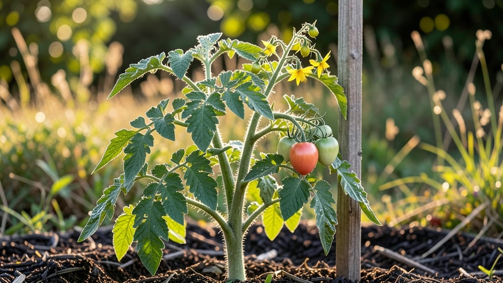 Tomato Plant Fuzzy Stem: Boiling Water Cure for Instant Eradication