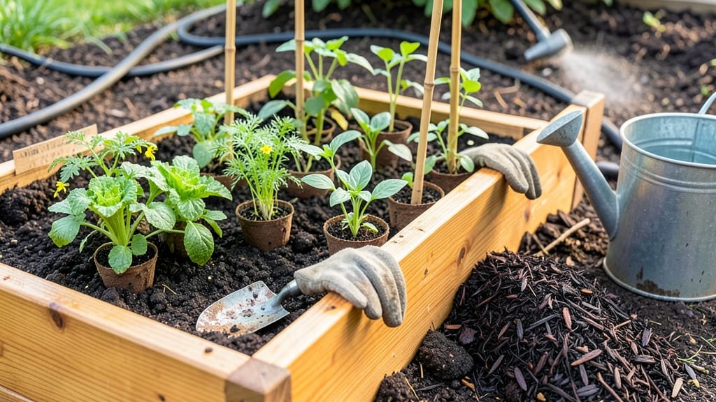 How to Plant a Raised Bed Vegetable Garden: Layered Soil Secrets for Bountiful Harvests