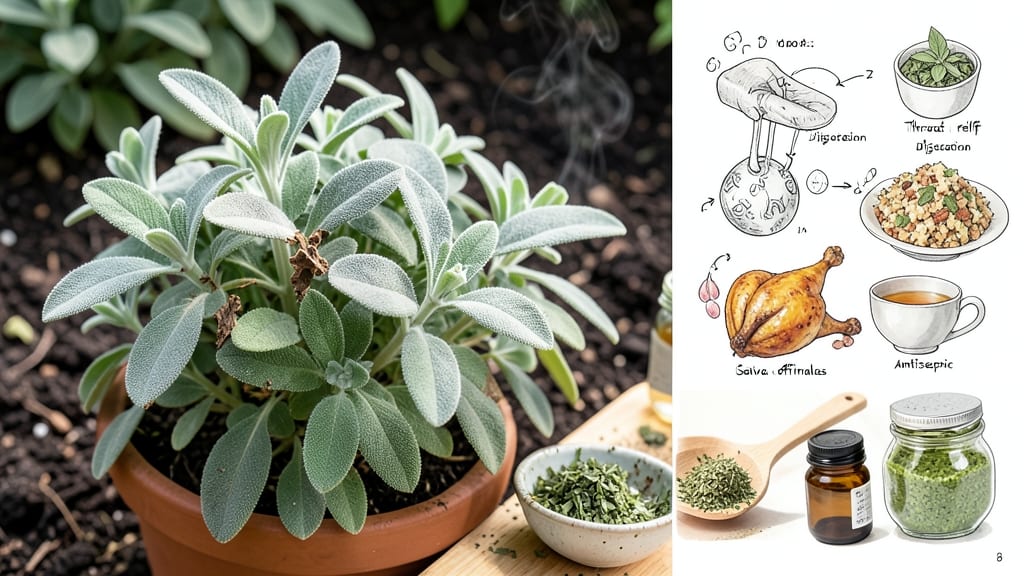 Sage Plant Uses and Benefits: Culinary, Medicinal, and Landscaping Purposes Explained