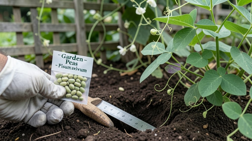 How Deep to Plant Pea Seeds: Spacing Tricks for Stronger Vines & Higher Yields