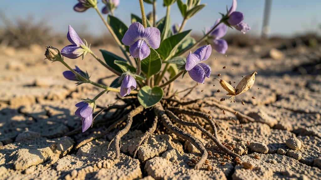 Desert Pea (Lathyrus ochrus)