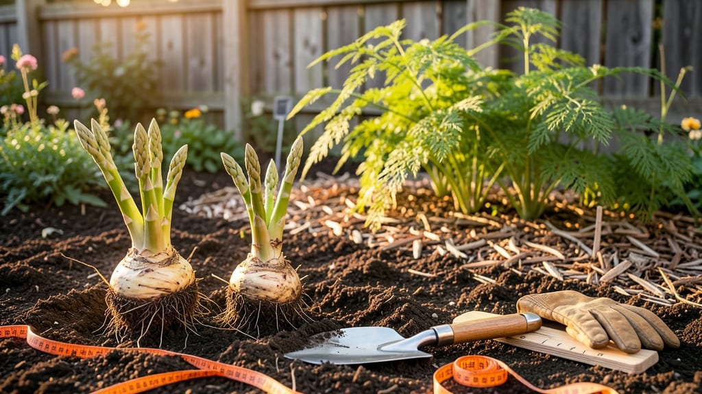 How Close to Plant Asparagus Crowns: Spacing Secrets for Bigger Yields