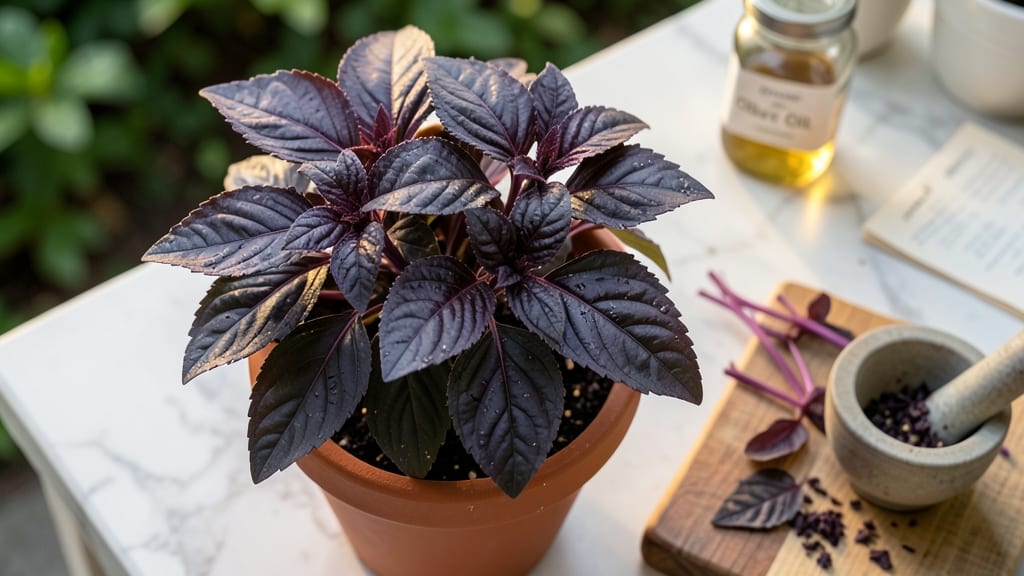 Purple Basil 'Dark Opal'