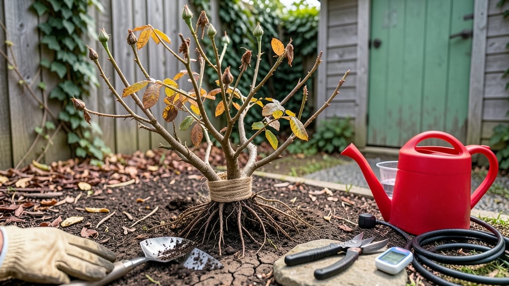 Rose Bush Dying After Transplant: Root Shock Rescue in 7 Days