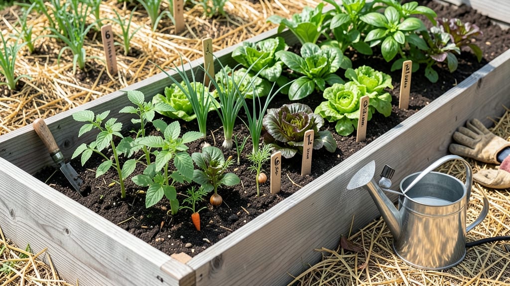 Raised Bed Gardening Spacing Vegetables: Precision Planting for Maximum Yield