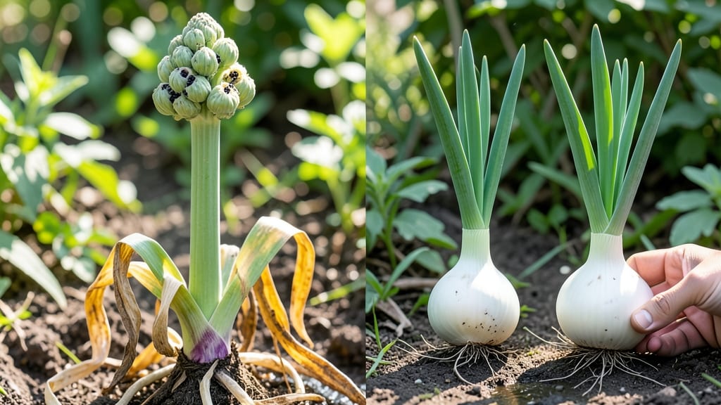Bolting in Onions Due To: Light Exposure Triggers and Fixes