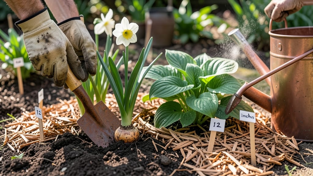 How to Plant Bulbs and Perennials Together: Layered Design for Year-Round Color