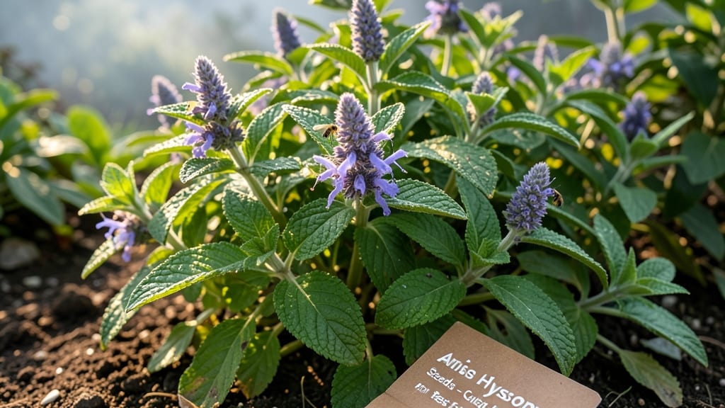 Anise Hyssop for Edible Landscaping