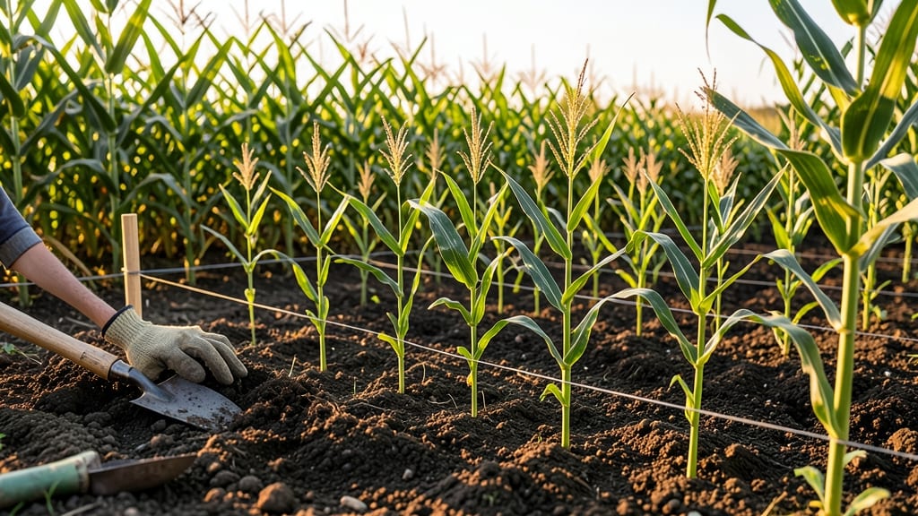 How to Plant Corn Rows: Straightforward Spacing for Bountiful Harvests