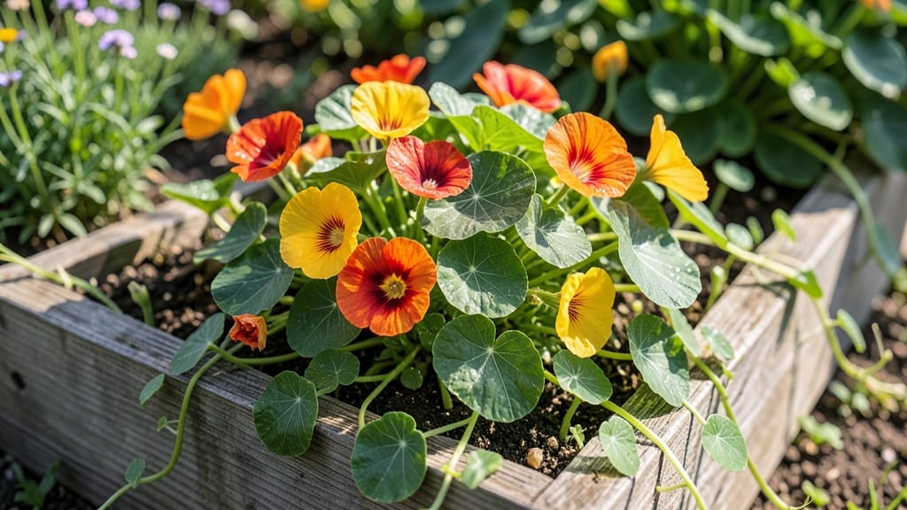 Nasturtiums for Edible Beauty