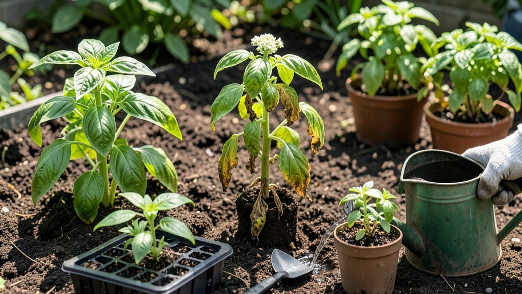 Basil Wilting After Transplant: Revive Drooping Leaves in 48 Hours