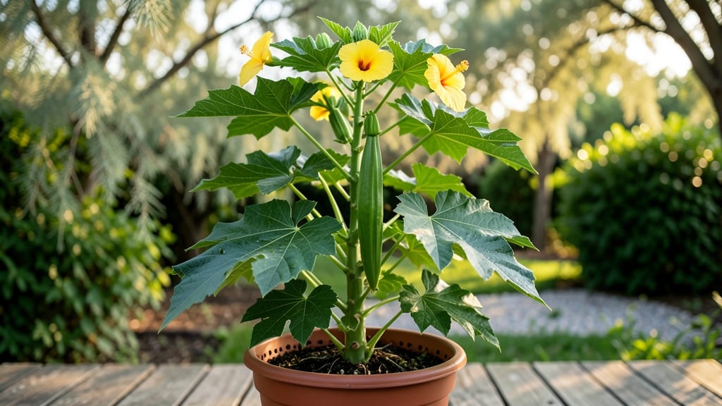 Okra Plant Pot Size: Compact Containers That Maximize Growth Space