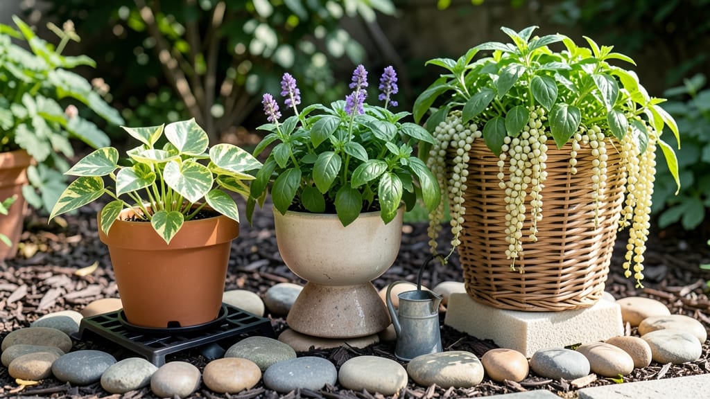 Plant Pot Spacers: Elevate Planters With Stylish, Space-Saving Stacks