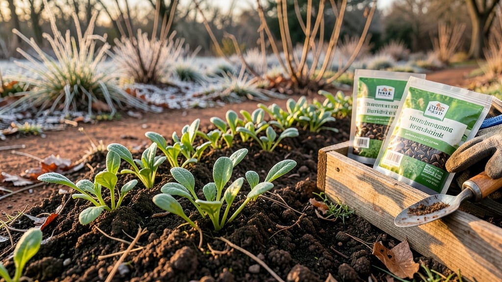Spinach Seeds for Quick Winter Harvests