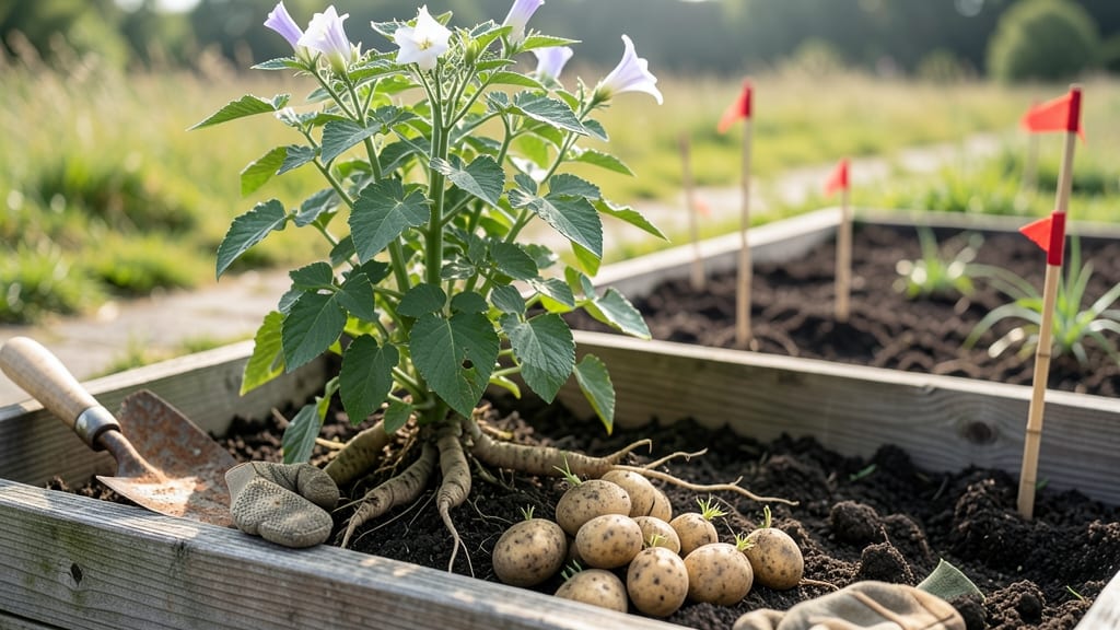 How Far to Plant Potatoes: Spacing Rules for Maximum Yield per Row
