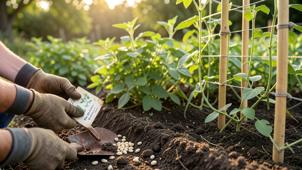 How to Plant String Beans in a Garden: Spacing Tricks for Bushier Plants and Higher Yields