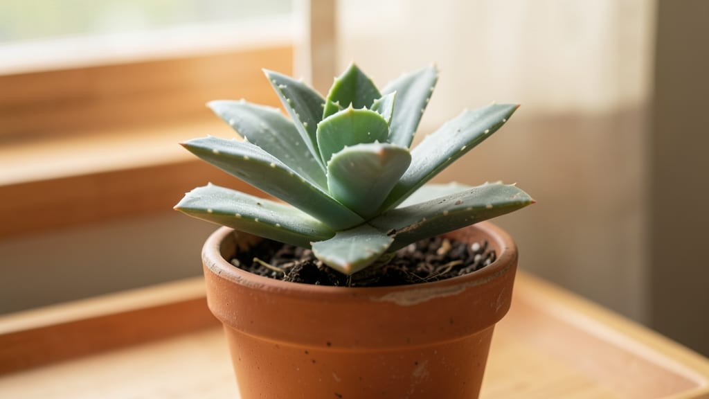 Aloe Small Plant: Thriving Indoors With Minimal Sunlight Needs