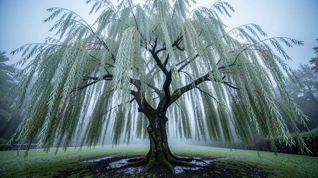 Weeping Willow Tree for Gentle Elegance