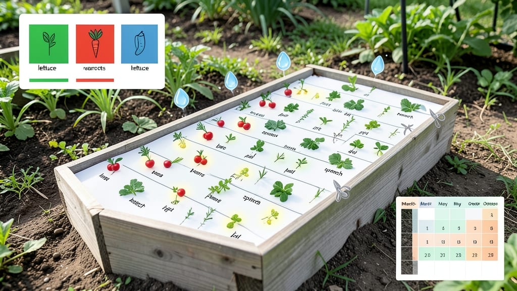 Succession Planting Chart for Zone 7: Month-by-Month Crop Rotation Guide