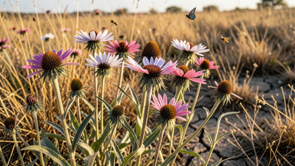 Coneflower Seeds for Pollinator-Friendly Wildflower Meadows