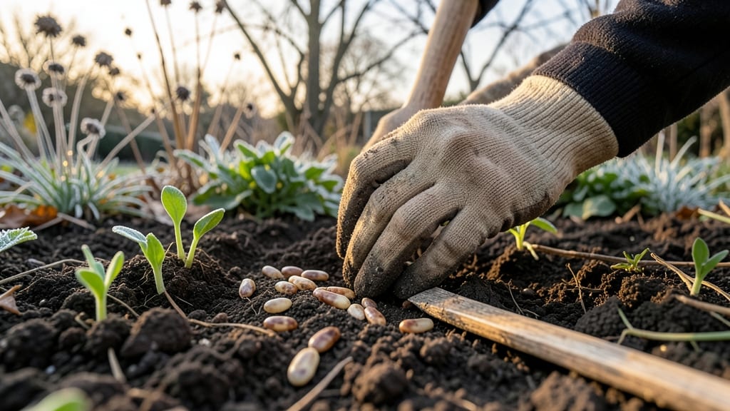 Broad Beans for Early Spring Pods