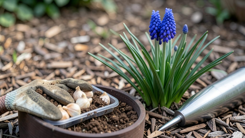 How to Plant Muscari: Soil, Depth, and Spacing Secrets for Blue Grape Hyacinth Clusters