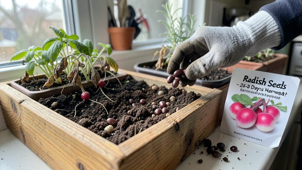Radish Seeds for Fast Fall Greens