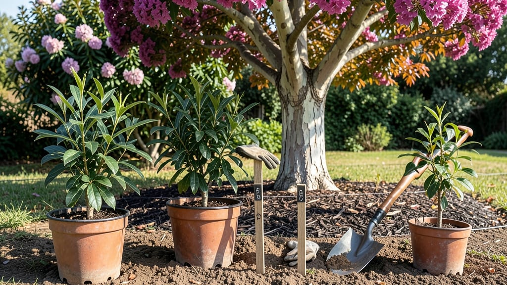 How Far Apart Should Crepe Myrtles Be Planted: Spacing Rules By Mature Size and Sunlight Needs