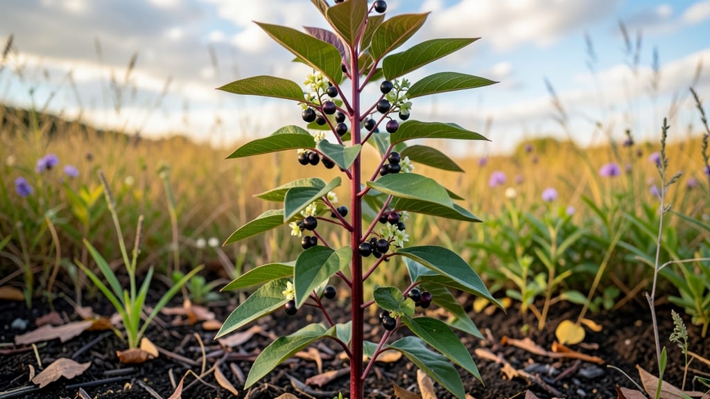 Indian Poke Plant: Heat-Tolerant Perennial for Wildflower Meadows