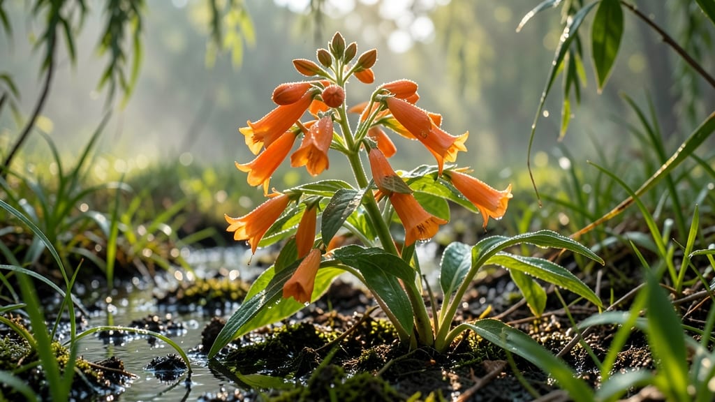 Jewelweed (Impatiens capnoides)