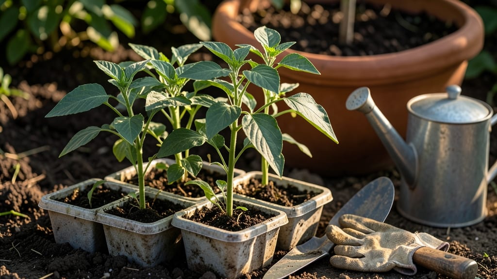 How Big Should Pepper Seedlings Be Before Transplanting: Ideal Height and Leaf Count for Stronger Plants