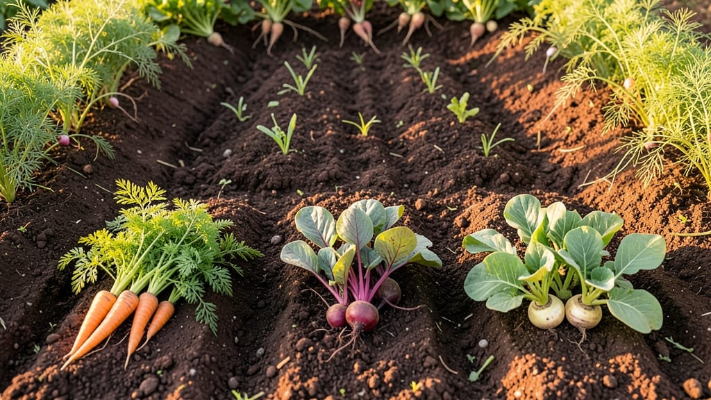 Root Vegetable Succession Planting for Continuous Harvest