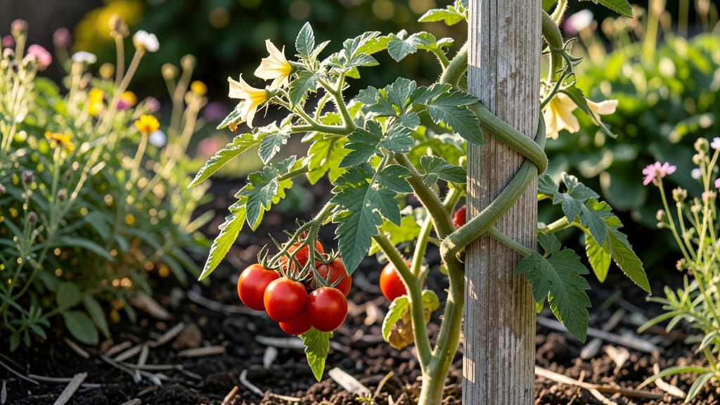 Tomato Plant Twist: Vertical Garden Space-Saver With Bountiful Harvests