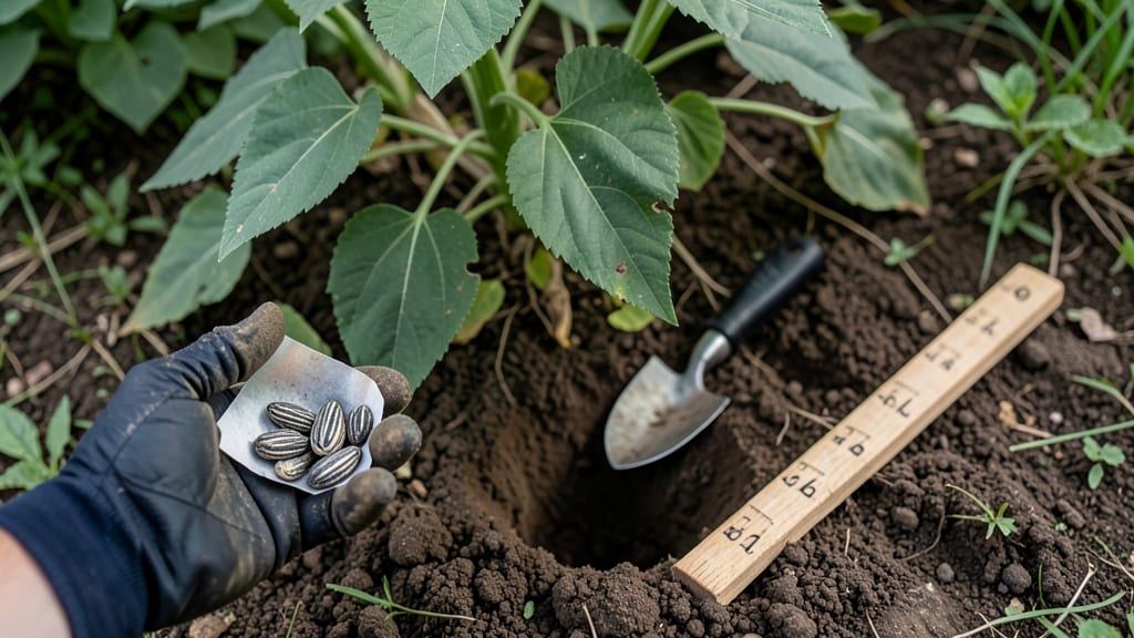 How Many Sunflower Seeds to Plant per Hole: Ideal Spacing for Strong Stems