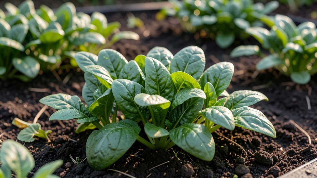 Spinach for Nutrient-Dense Greens