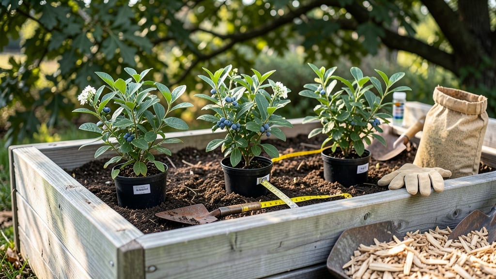 Blueberry Raised Bed Spacing: How Far Apart to Plant for Optimal Yield
