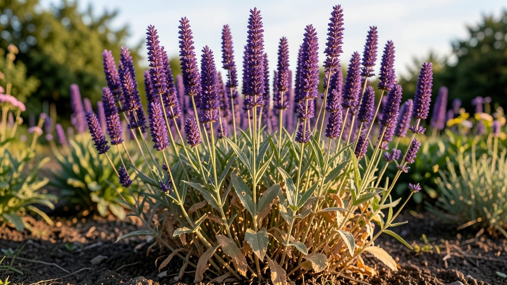 Salvia Nemorosa Seeds for Stunning Purple Spikes