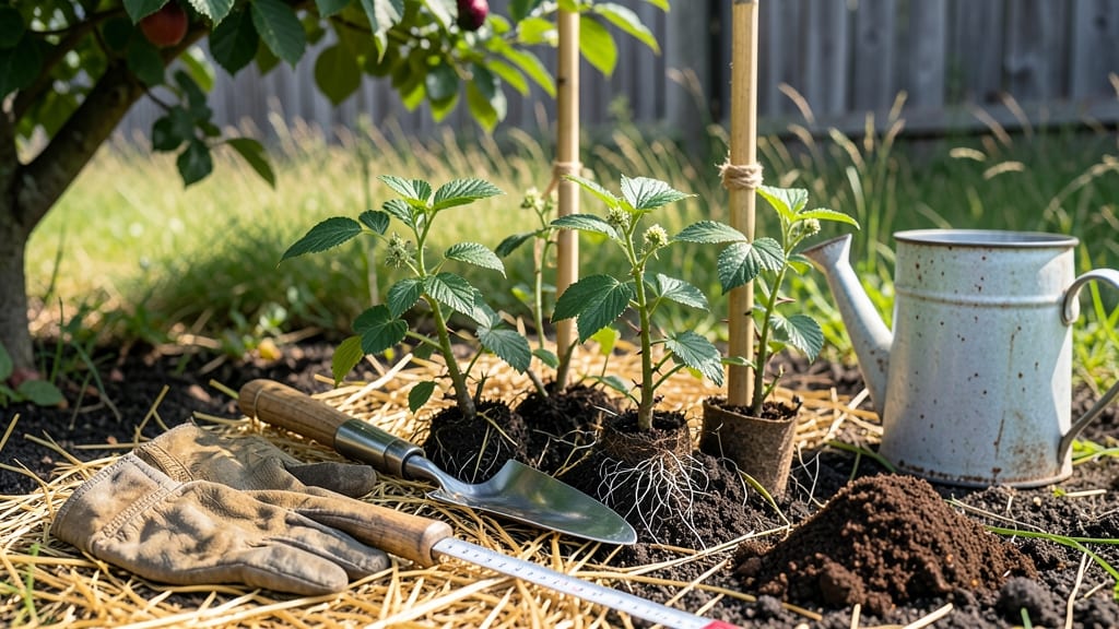 Transplanting Black Raspberries: Root-Bound Revival for Bountiful Harvests