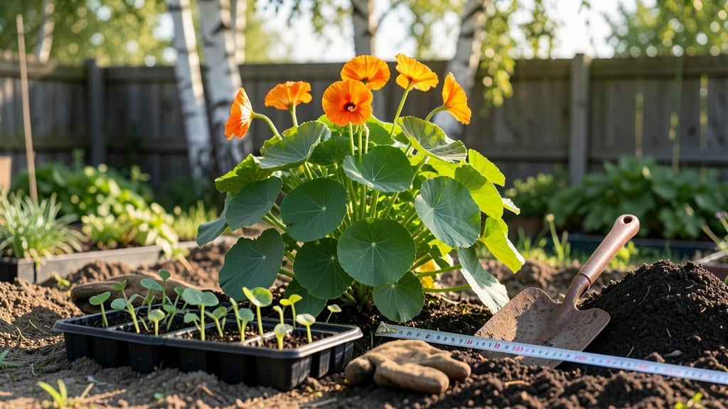 How Far Apart to Plant Nasturtiums: Spacing Secrets for Bushy Growth and Pollinator Magnet