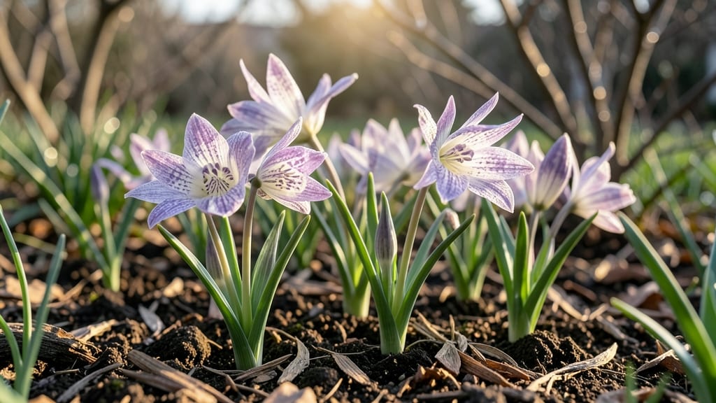 Fritillaria for Checkered Petal Patterns