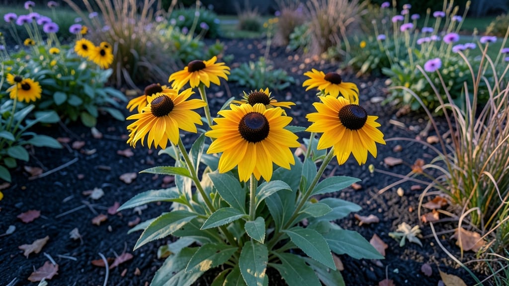Black-Eyed Susan For Cheerful Golden Blooms