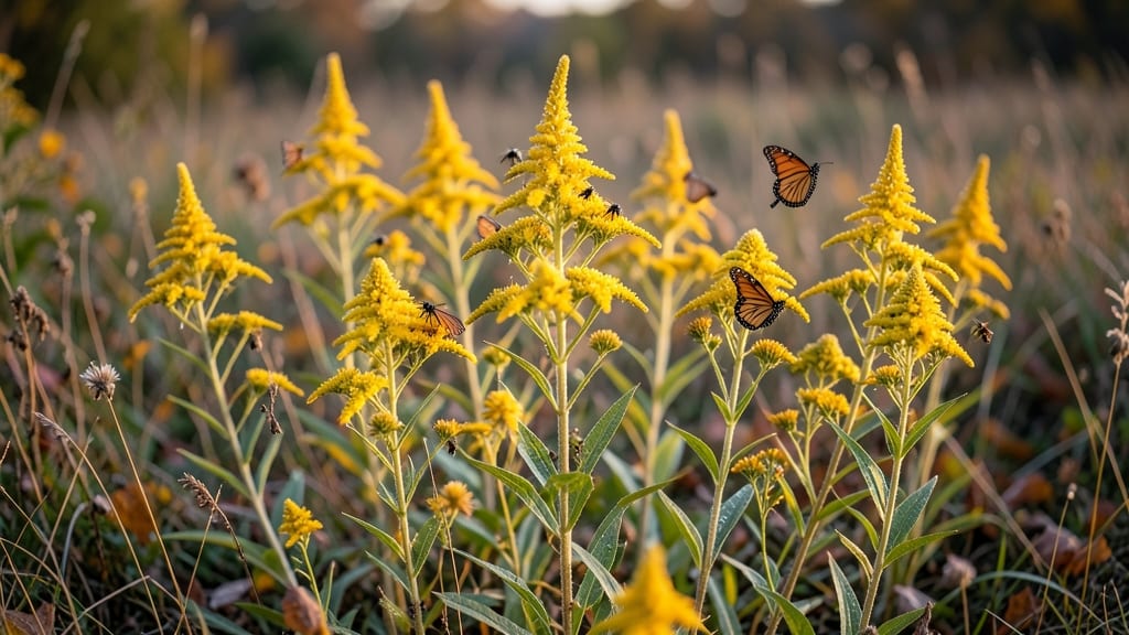 Goldenrod for Late-Season Pollinator Support