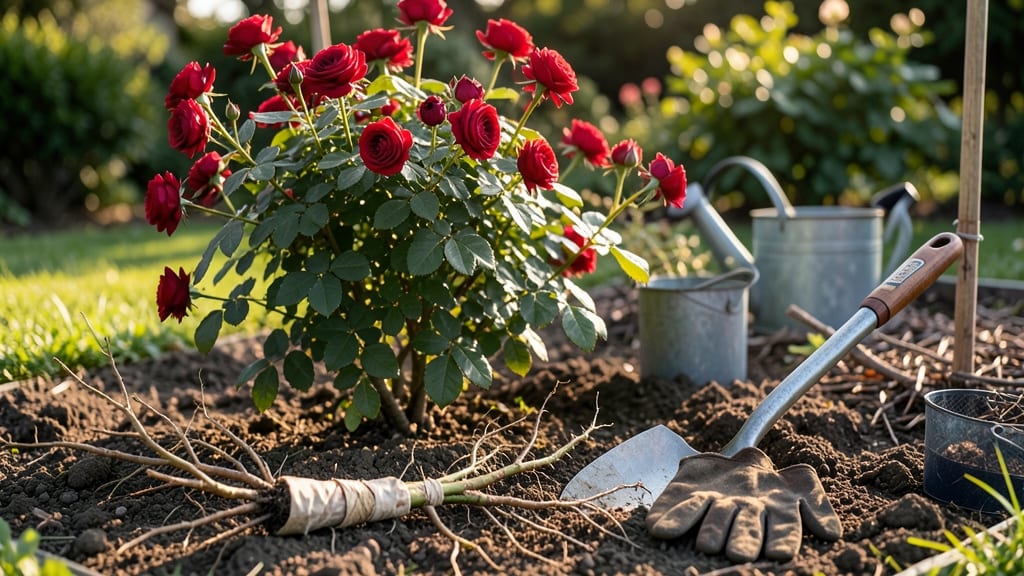Transplanting Knockout Rose Bushes: Year-Round Color With Minimal Care