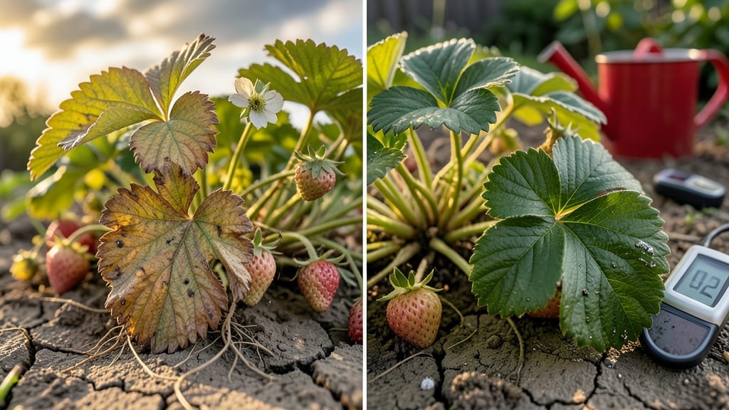 Strawberry Plants Wilted: Quick Revival With Boiling Water Spot Treatment
