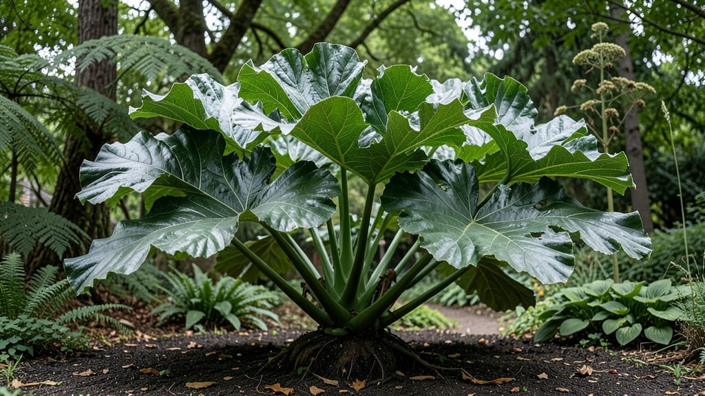 Plant That Looks Like Giant Rhubarb: Bold Edible Stems for Foraging Gardens