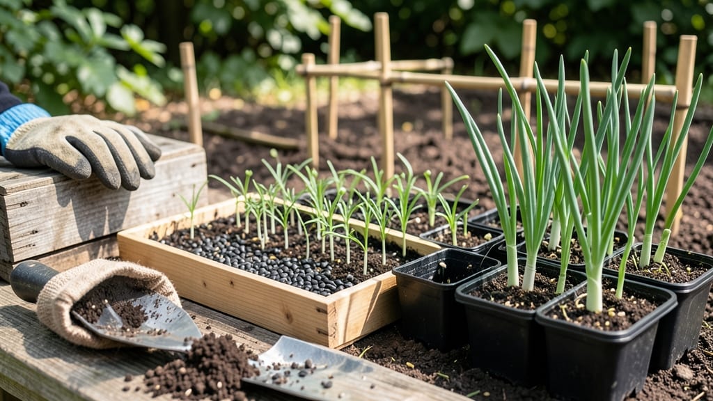 How to Plant Bunching Onion Seeds: Spacing Tricks for Thick, Even Harvests