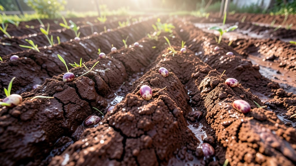 Hill Planting Technique for Poor Soil