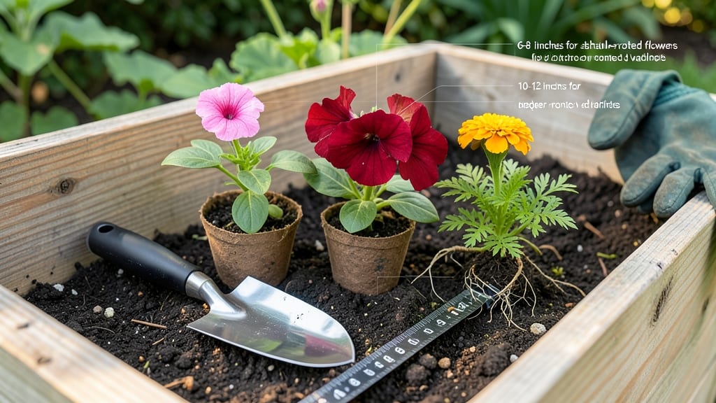 How Deep Should a Planter Box Be for Flowers: Root Space Needs by Plant Type