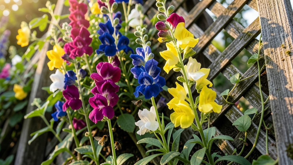 Low-Maintenance Snapdragons for Vertical Interest